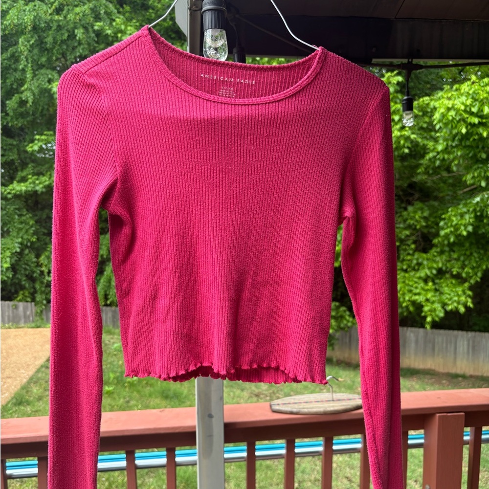 American Eagle Ribbed Longsleeve